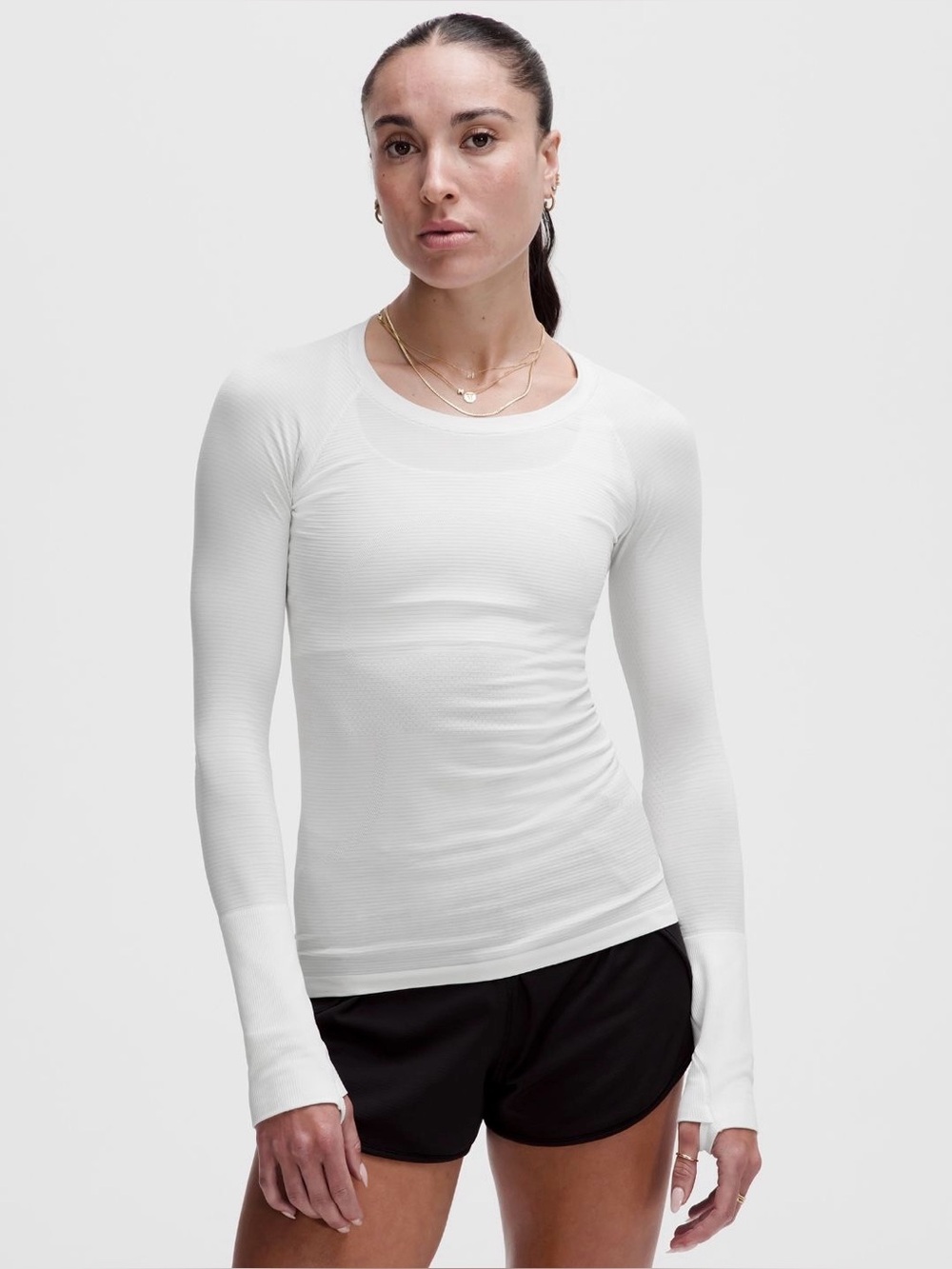 Lululemon Swiftly Tech Long Sleeve - White